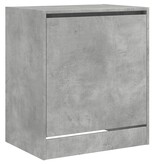 VidaXL Schoenenkast 60x42x69 cm bewerkt hout betongrijs