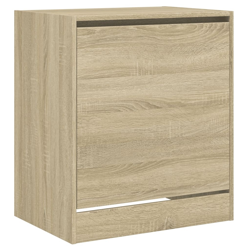 vidaXL Schoenenkast 60x42x69 cm bewerkt hout sonoma eikenkleurig