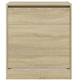 VidaXL Schoenenkast 60x42x69 cm bewerkt hout sonoma eikenkleurig