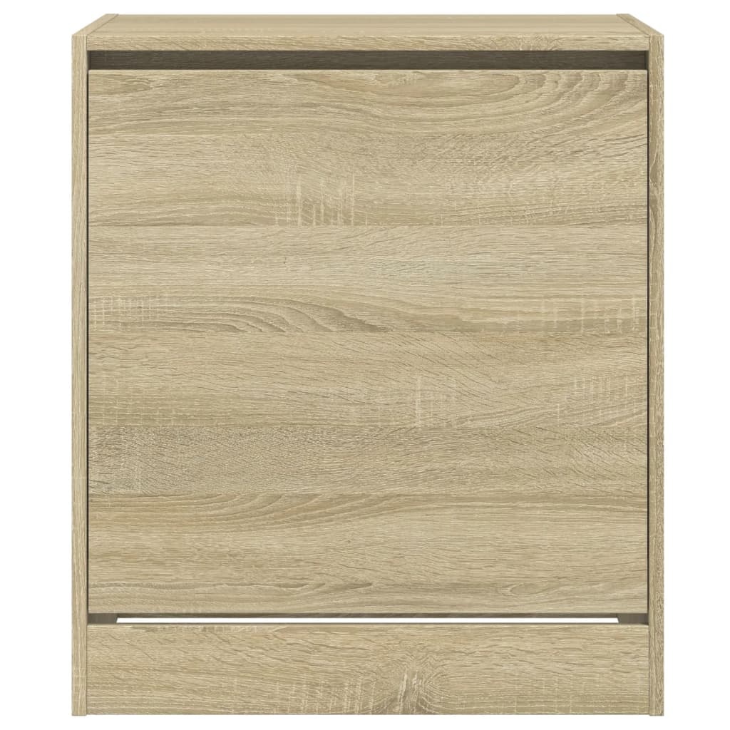 VidaXL Schoenenkast 60x42x69 cm bewerkt hout sonoma eikenkleurig