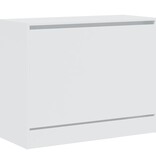 VidaXL Schoenenkast 80x34x63 cm bewerkt hout wit