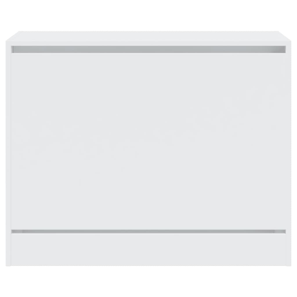 VidaXL Schoenenkast 80x34x63 cm bewerkt hout wit