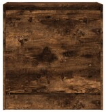 VidaXL Schoenenkast 60x34x63,5 cm bewerkt hout gerookt eikenkleurig