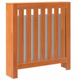 VidaXL Radiatorombouw 79,5x19x84 cm massief grenenhout wasbruin