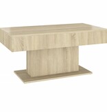 VidaXL Salontafel 96x50x45 cm spaanplaat sonoma eikenkleurig