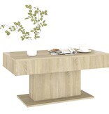 VidaXL Salontafel 96x50x45 cm spaanplaat sonoma eikenkleurig