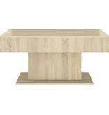 VidaXL Salontafel 96x50x45 cm spaanplaat sonoma eikenkleurig