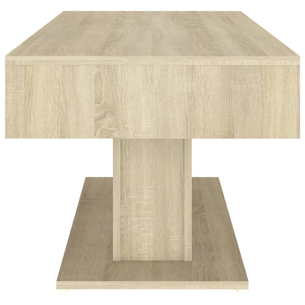 VidaXL Salontafel 96x50x45 cm spaanplaat sonoma eikenkleurig