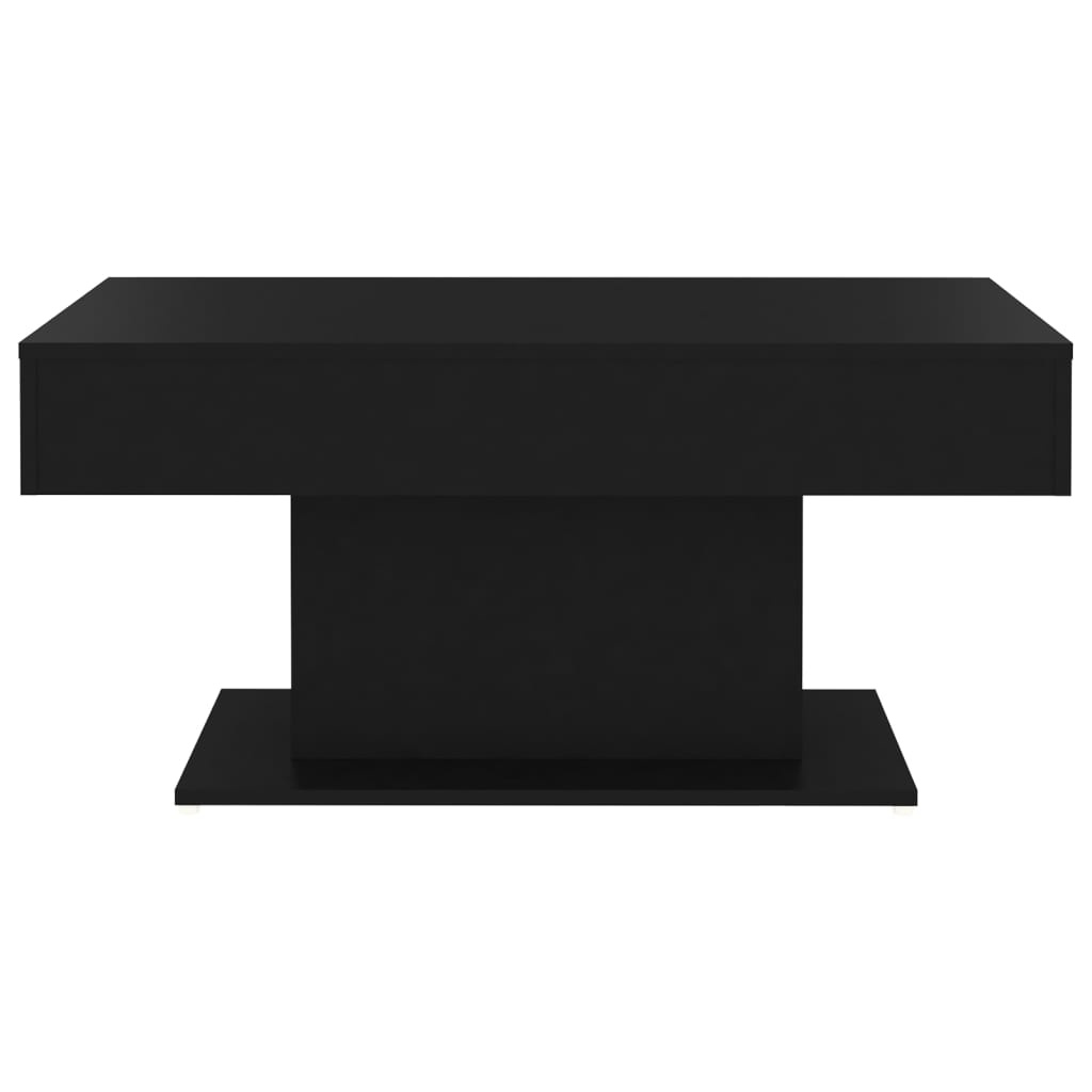 VidaXL Salontafel 96x50x45 cm spaanplaat zwart