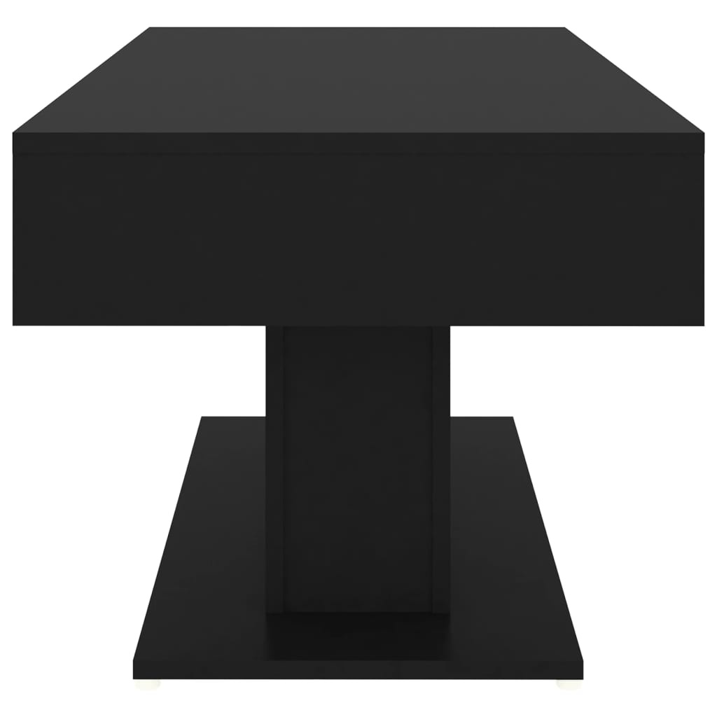 VidaXL Salontafel 96x50x45 cm spaanplaat zwart