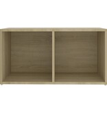 VidaXL Tv-meubel 72x35x36,5 cm spaanplaat sonoma eikenkleurig