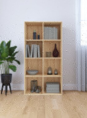 VidaXL Boekenkast/dressoir 66x30x130 cm spaanplaat sonoma eikenkleurig