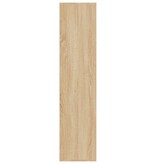 VidaXL Boekenkast/dressoir 66x30x130 cm spaanplaat sonoma eikenkleurig