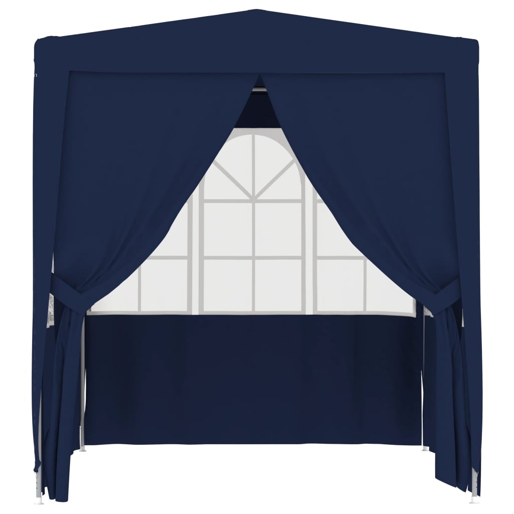 vidaXL Partytent met zijwanden professioneel 90 g/m² 2,5x2,5 m blauw