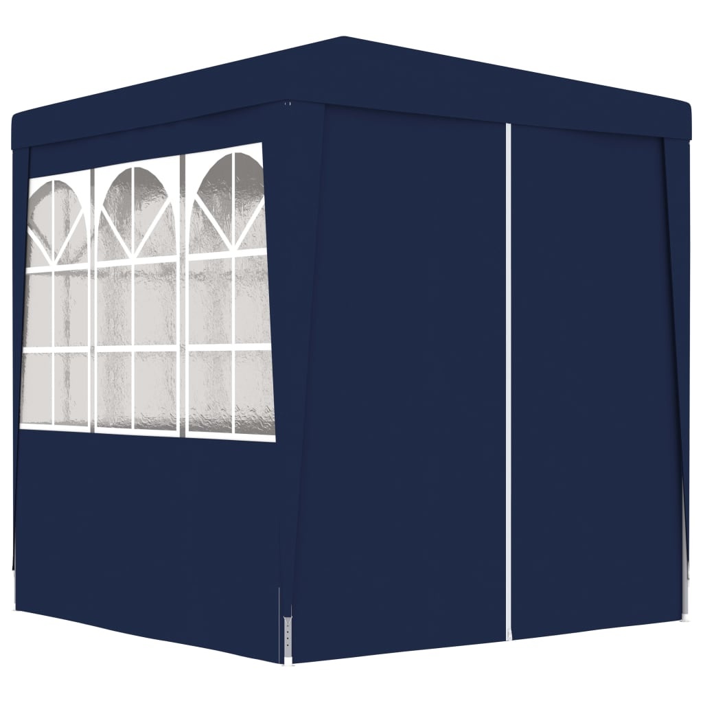 VidaXL Partytent met zijwanden professioneel 90 g/m² 2,5x2,5 m blauw