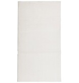vidaXL Vloerkleed IZA laagpolig Scandinavisch 80x150 cm crèmekleurig
