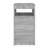 VidaXL Ladekast 40x50x76 cm bewerkt hout grijs sonoma eikenkleurig