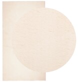 vidaXL Vloerkleed HUARTE laagpolig zacht wasbaar 80x150 cm beige