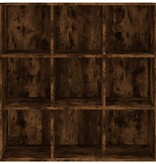 VidaXL Boekenkast 98x30x98 cm gerookt eikenkleurig