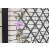 VidaXL Tuinlatwerk 50x150 cm PVC antracietkleurig