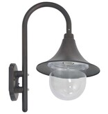 vidaXL Tuin wandlamp E27 42 cm aluminium brons