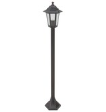 vidaXL Paalverlichting voor tuin E27 110 cm aluminium brons 6 st