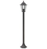 vidaXL Paalverlichting voor tuin E27 110 cm aluminium brons 6 st