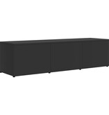 vidaXL Tv-meubel 120x34x30 cm spaanplaat grijs
