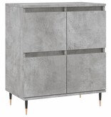 VidaXL Dressoir 60x35x70 cm bewerkt hout betongrijs