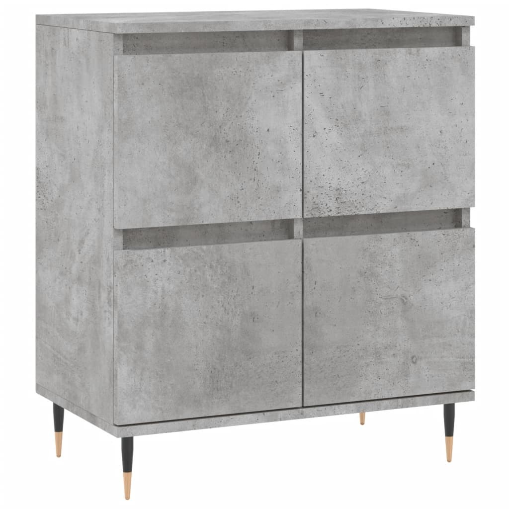 VidaXL Dressoir 60x35x70 cm bewerkt hout betongrijs