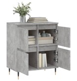 VidaXL Dressoir 60x35x70 cm bewerkt hout betongrijs