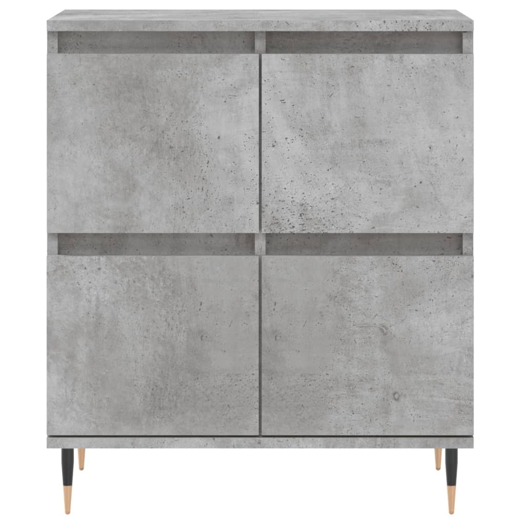 VidaXL Dressoir 60x35x70 cm bewerkt hout betongrijs