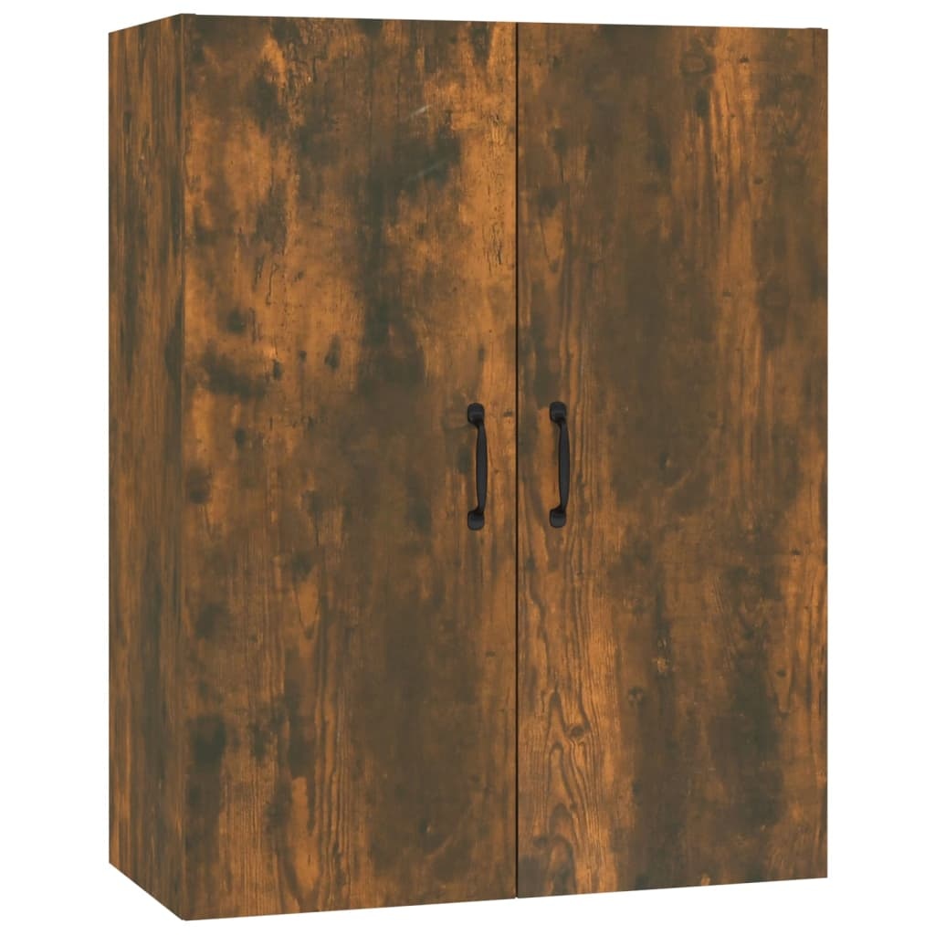 VidaXL Hangkast 69,5x34x90 cm bewerkt hout gerookt eikenkleurig