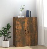 VidaXL Hangkast 69,5x34x90 cm bewerkt hout gerookt eikenkleurig
