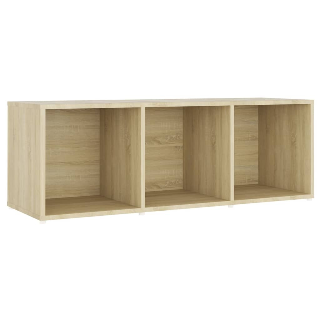 vidaXL Tv-meubel 107x35x37 cm spaanplaat sonoma eikenkleurig