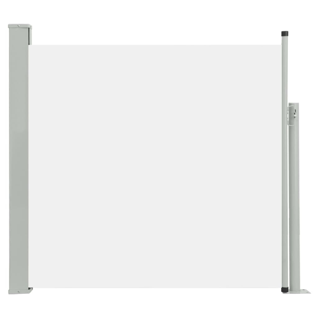 VidaXL Tuinscherm uittrekbaar 170x300 cm crème