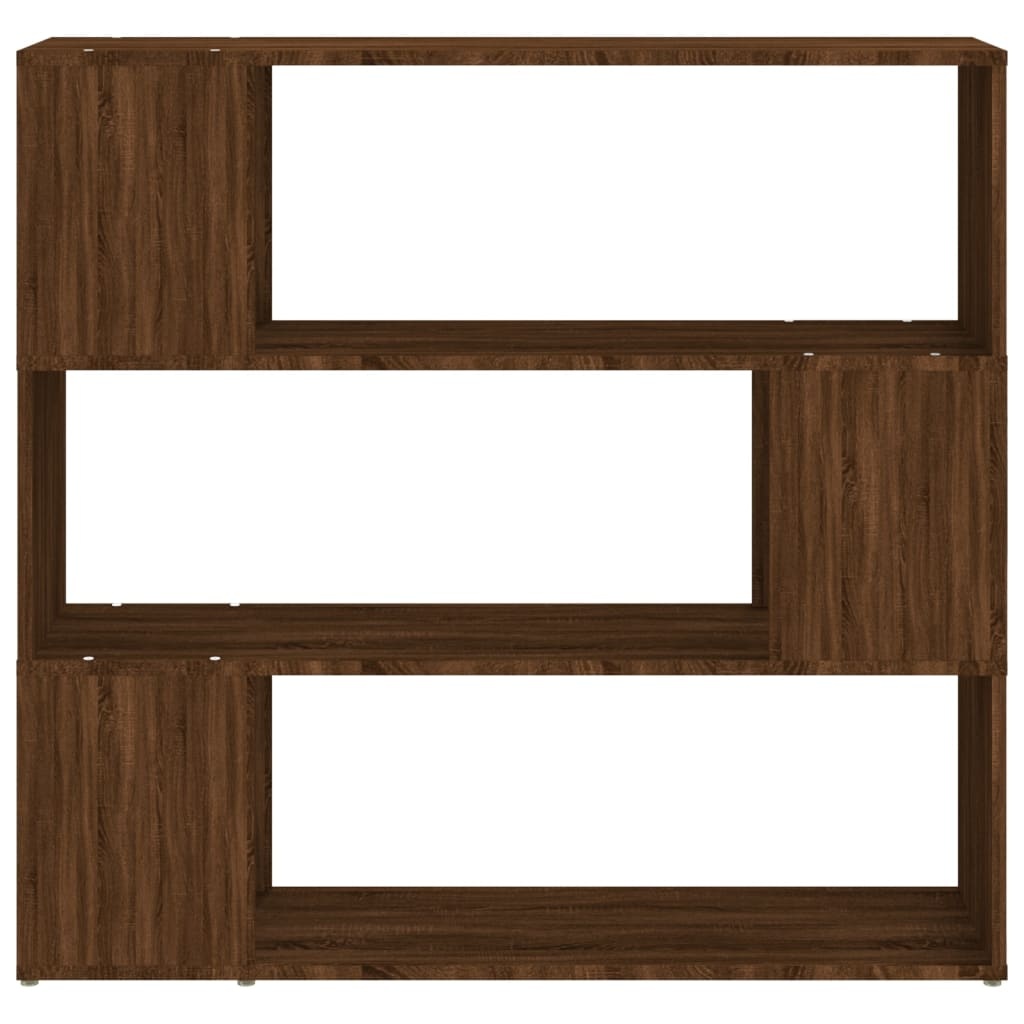 VidaXL Boekenkast/kamerscherm 100x24x94 cm bruin eikenkleur