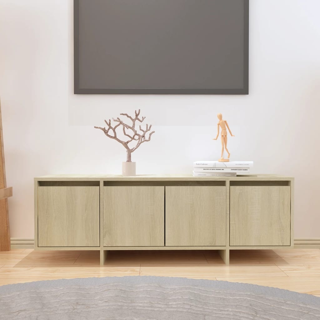 VidaXL Tv-meubel 120x30x40,5 cm spaanplaat sonoma eikenkleurig