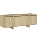 VidaXL Tv-meubel 120x30x40,5 cm spaanplaat sonoma eikenkleurig