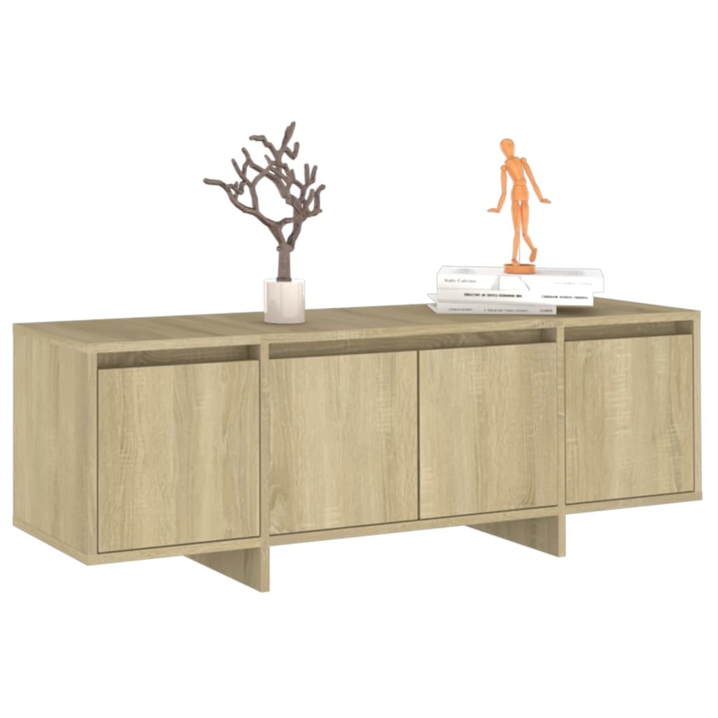 VidaXL Tv-meubel 120x30x40,5 cm spaanplaat sonoma eikenkleurig