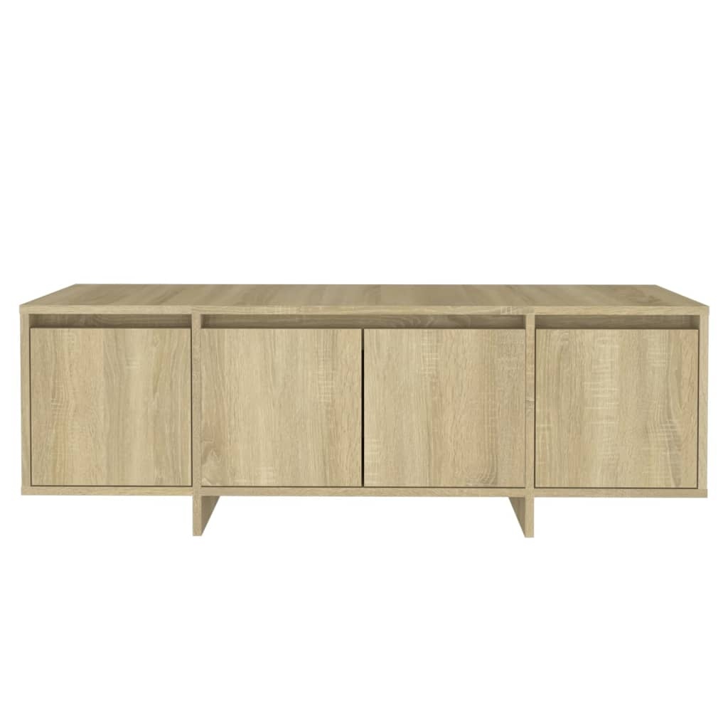 VidaXL Tv-meubel 120x30x40,5 cm spaanplaat sonoma eikenkleurig