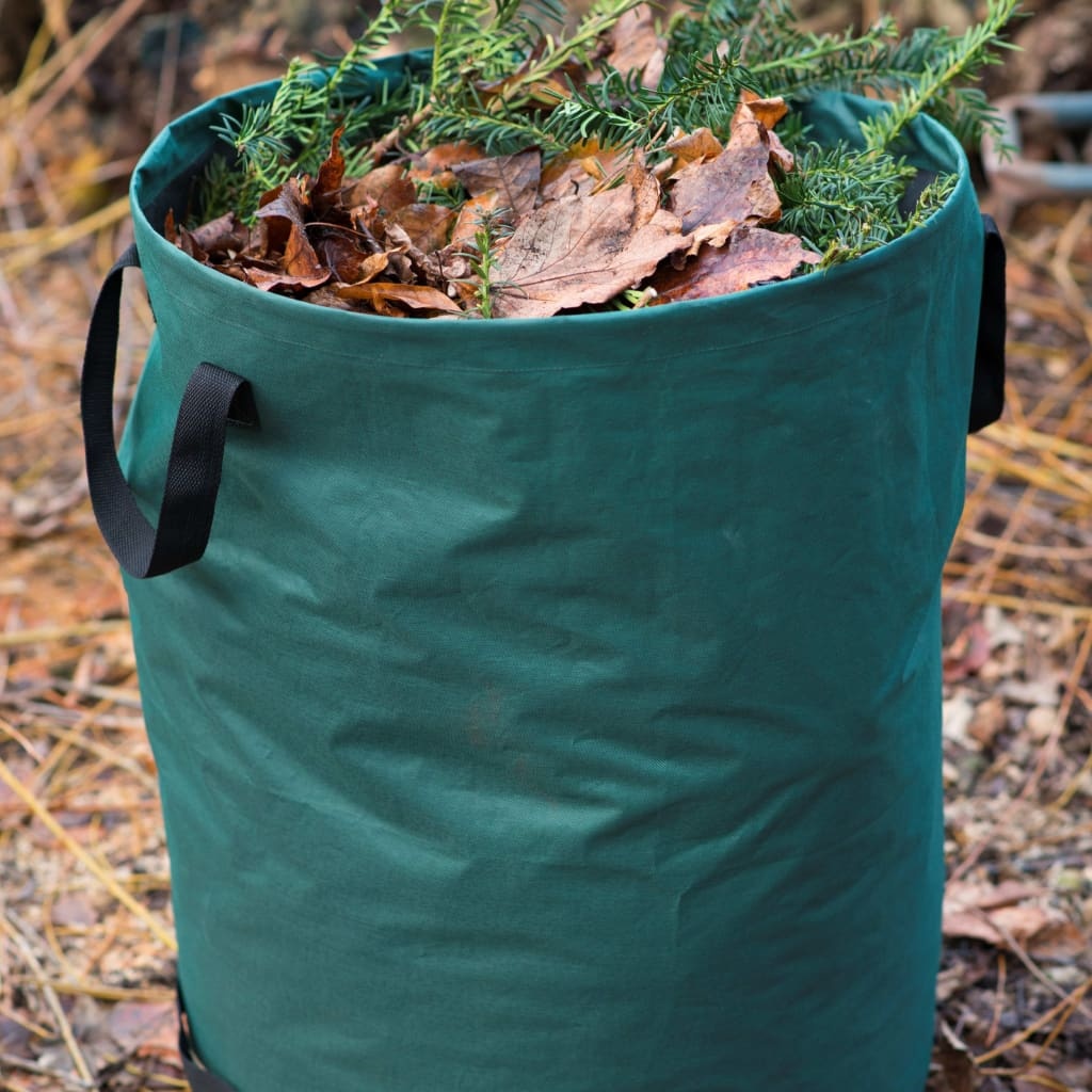 vidaXL Tuinafvalzak rond 240 L groen