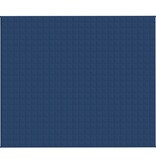 vidaXL Verzwaringsdeken 220x260 cm 11 kg stof blauw