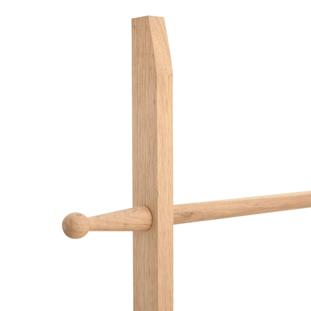 VidaXL Handdoekenladder 170 cm massief walnotenhout