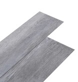 vidaXL Vloerplanken zelfklevend 2,51 m² 2 mm PVC mat houtgrijs
