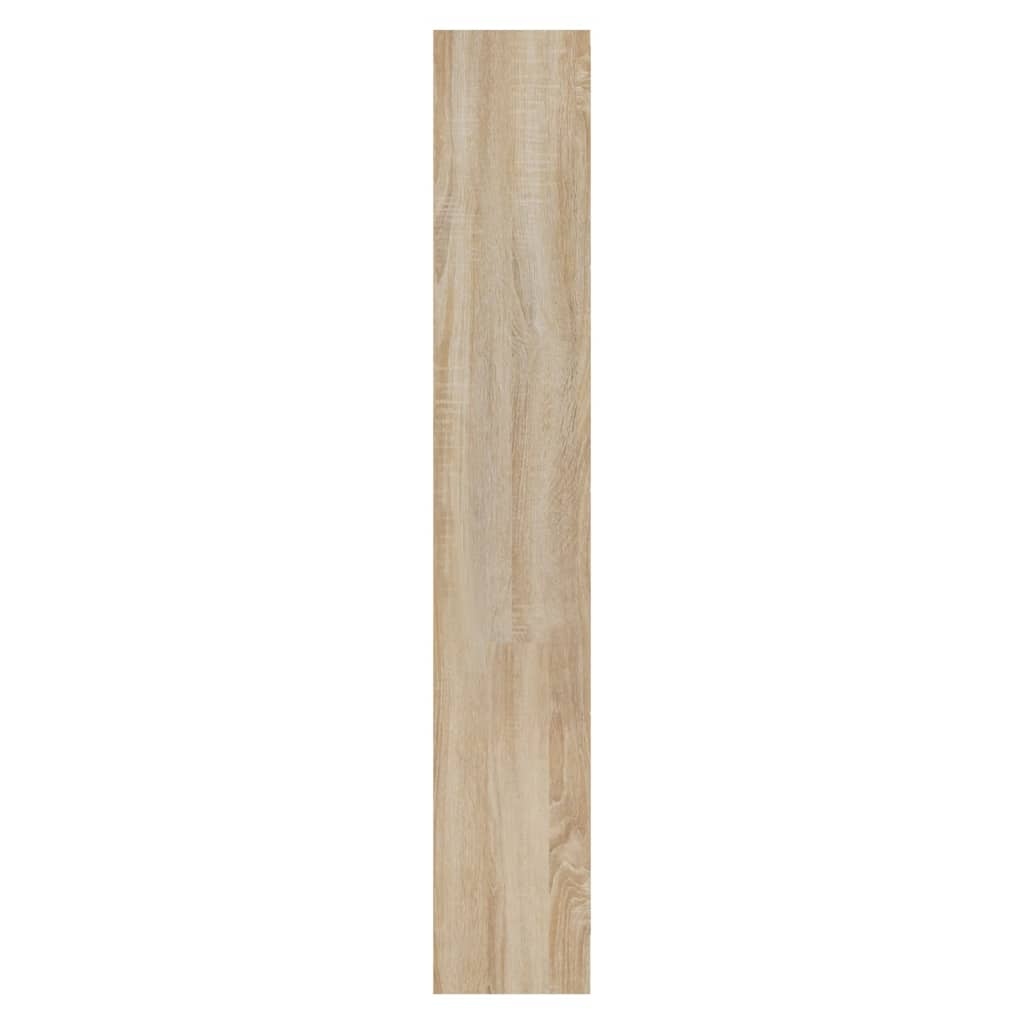 vidaXL Schoenenkast 63x24x147 cm bewerkt hout sonoma eikenkleurig