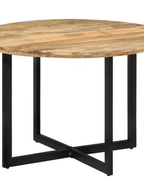 vidaXL Eettafel 110x75 cm massief mangohout