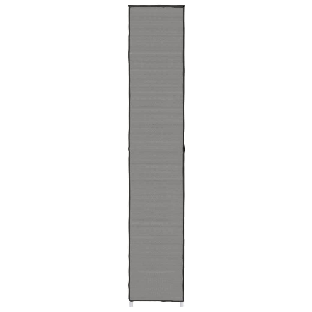 vidaXL Schoenenkast 60x30x166 cm stof grijs