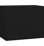 vidaXL Archiefkast 90x46x72,5 cm staal zwart