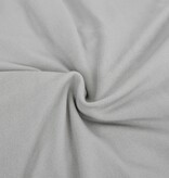 vidaXL Vierzitsbankhoes stretch polyester jersey grijs